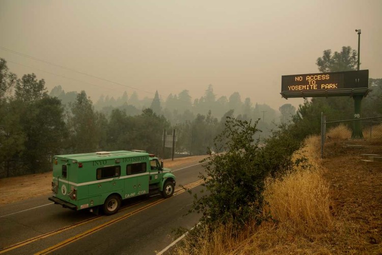 feu fergusson a yosemite