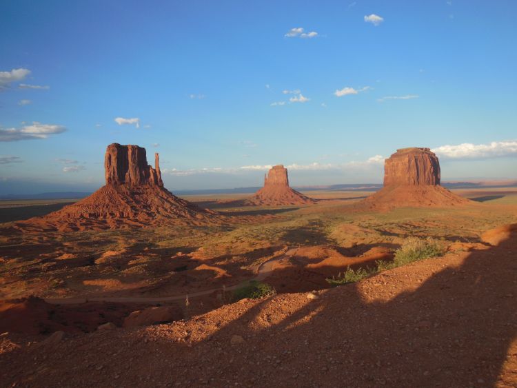 Monument Valley coucher de soleil