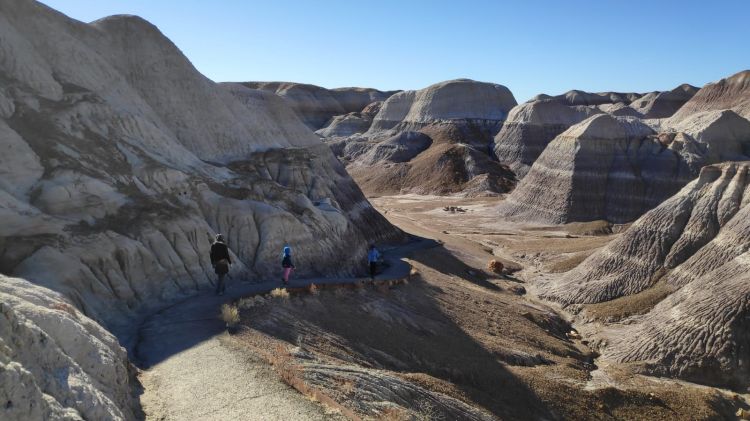 blue mesa painted desert