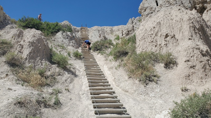 Badlands National Notch Trail