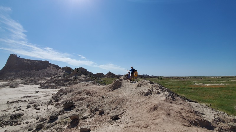 Badlands National Saddle pass Trail