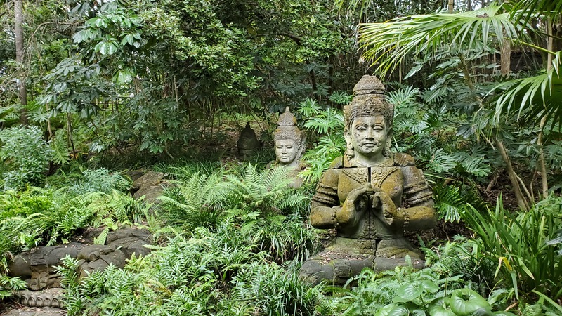 statues DisneyWorld Asia