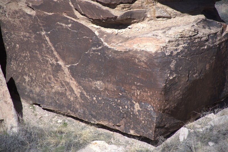 Newspaper Rock Petrified Forest National Park