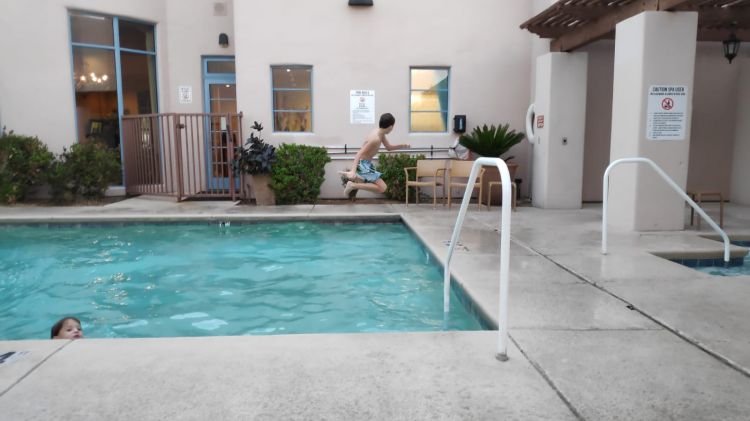 piscine motel usa