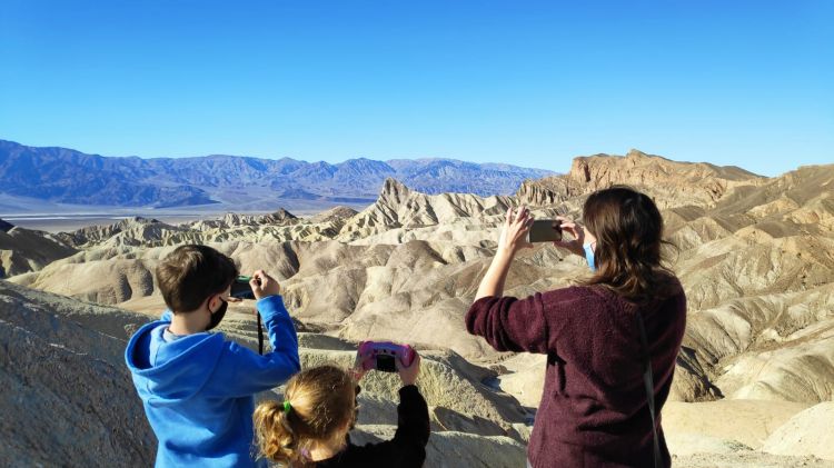 Zabriskie point Death Valley