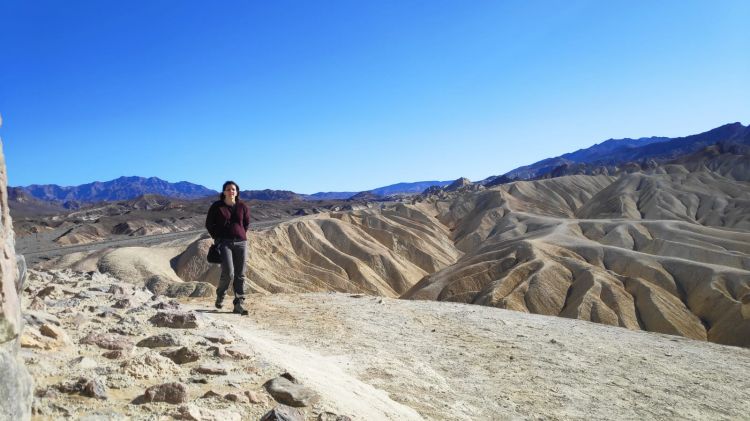 Zabriskie point Death Valley