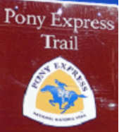 Pony Express trail