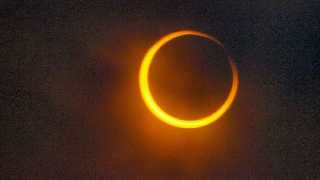 Éclipse solaire annulaire en Utah le 14 octobre 2023