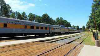 Grand Canyon en train