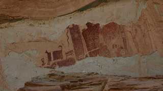 Temple Mountain Wash Pictograph Panel
