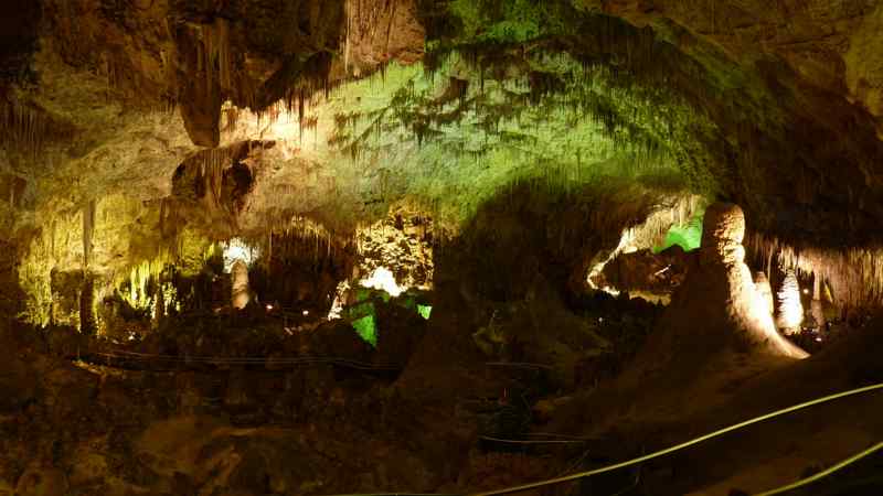 Travaux, routes fermées Carlsbad Caverns National Park
