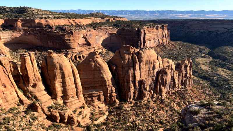 Travaux, routes fermées Colorado National Monument