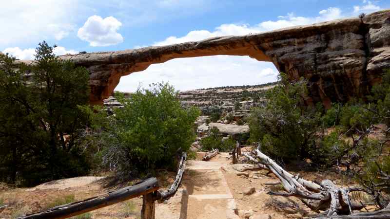 Travaux, routes fermées Natural Bridges National Monument