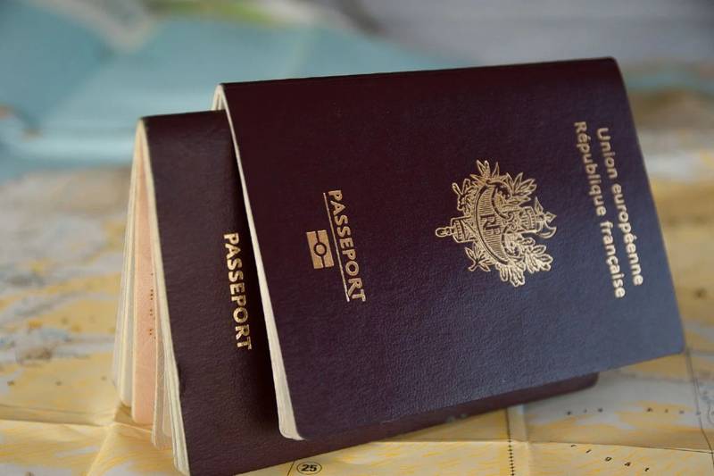 Passeport fran&ccedil;ais