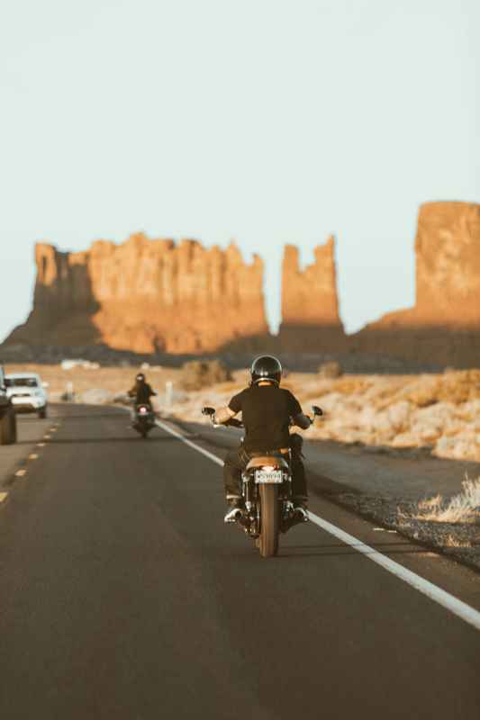 Moto  ouest américain