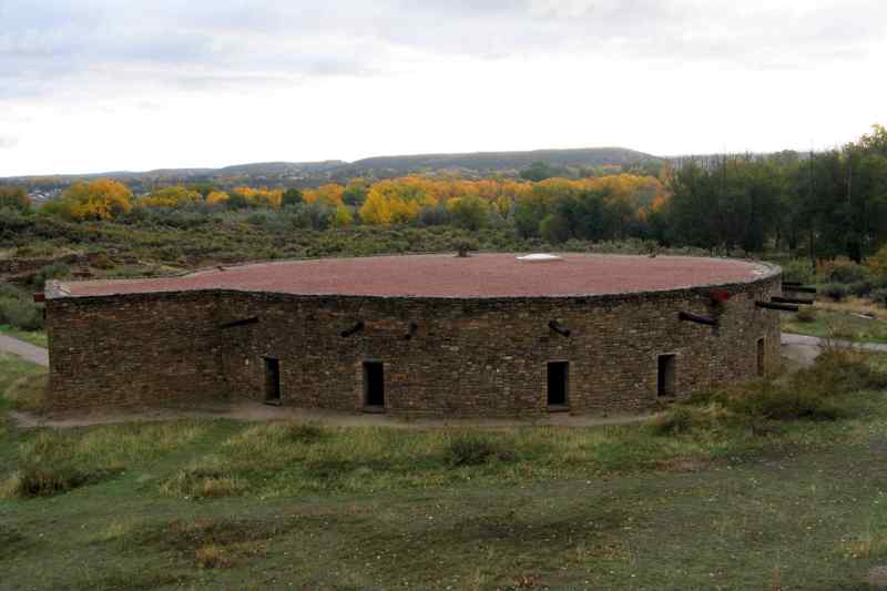 Reconstitution de la grande Kiva