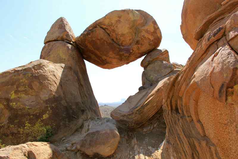 Balanced Rock à Grapevine Hills Trail