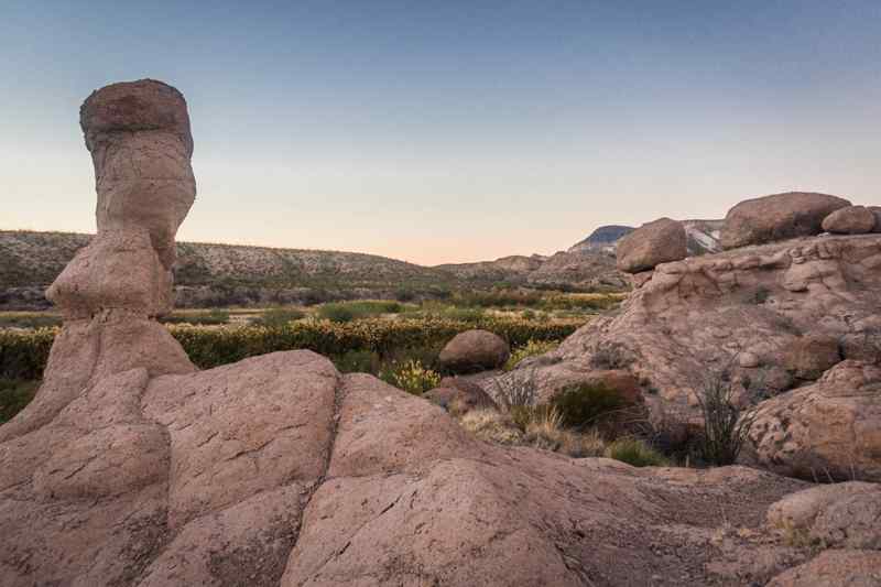 Hoodoos Big Bend