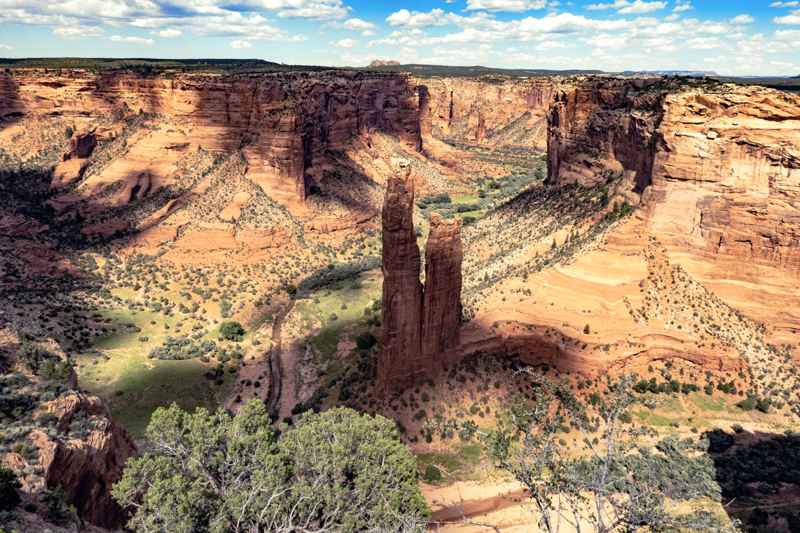 Spider Rock overlook