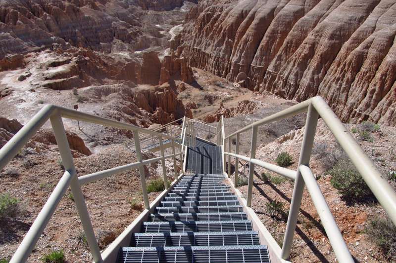 Miller Point escaliers