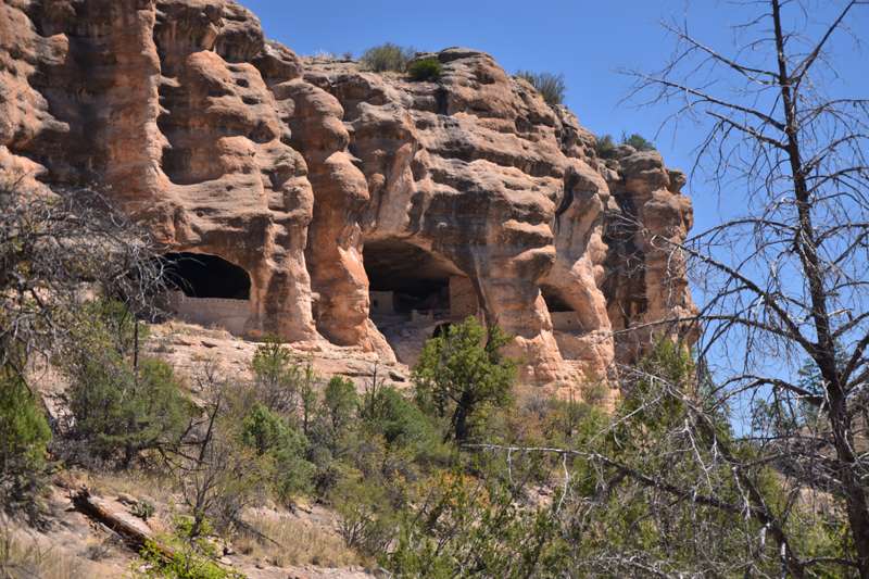 Alcoves Gila Cliff Dwellings