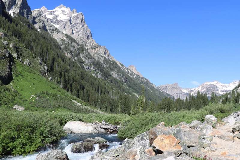 Forks of Cascade Canyon