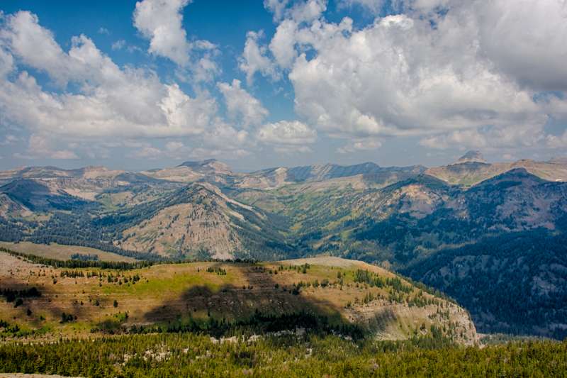 Vue depuis Rendezvous Mountain