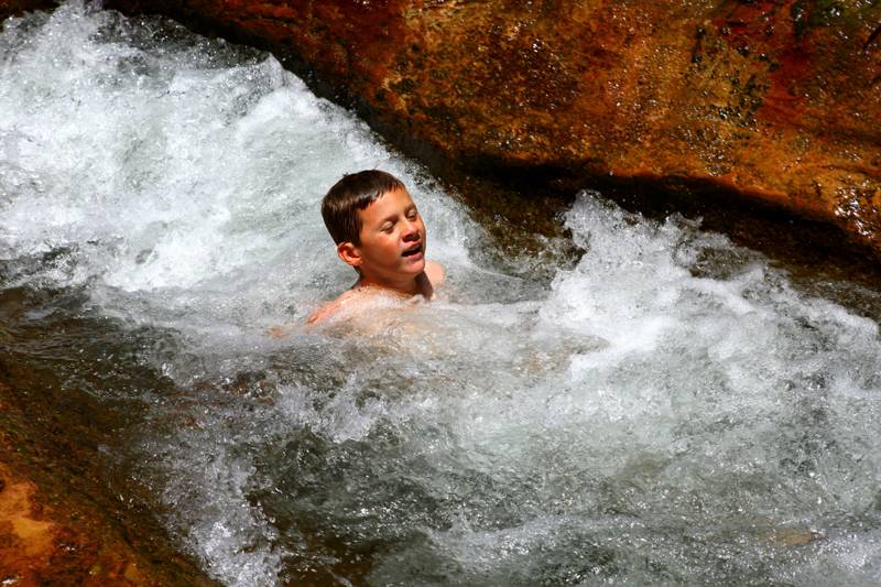 Toboggan Slide Rock State Park