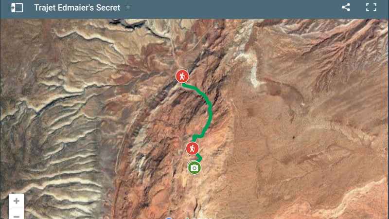 Trajet Edmaier's Secret