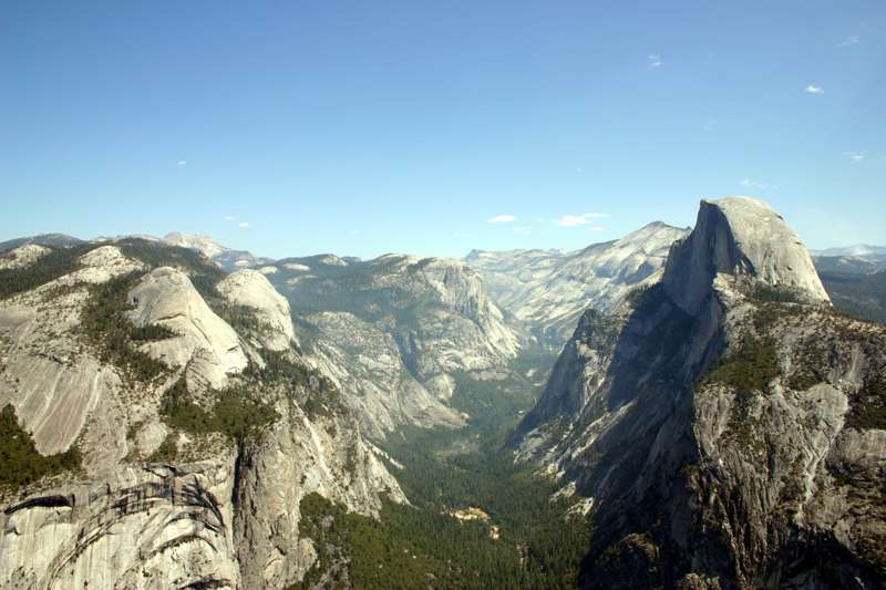 Half Dome depuis Glacier Point