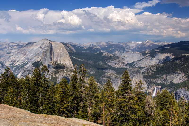 Half Dome depuis Sentinel Dome