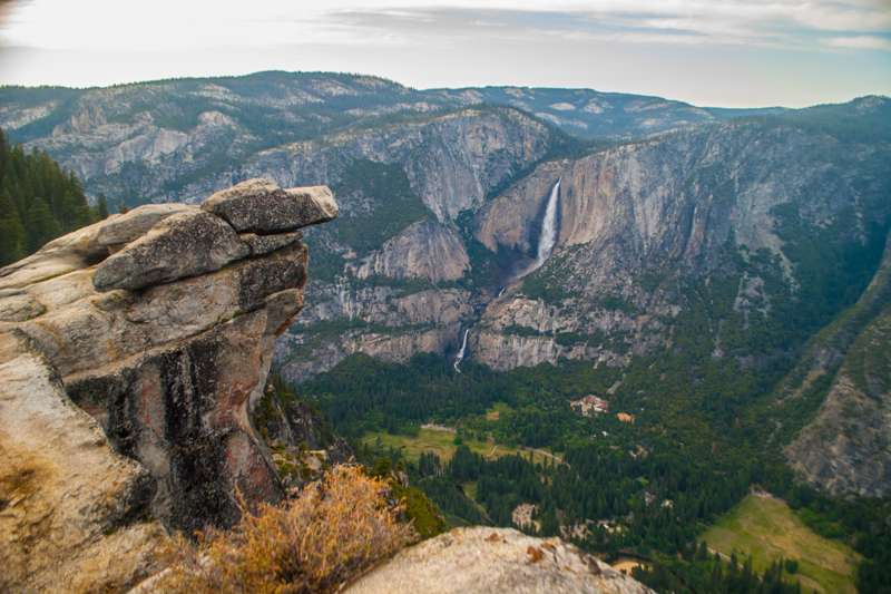 Yosemite Falls depuis Glacier Point