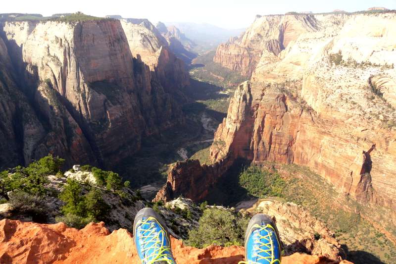 Observation Point trail