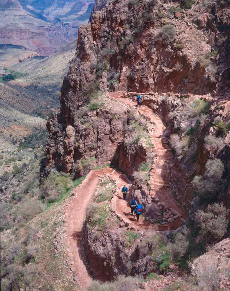 Bright Angel Trail  Switchbacks