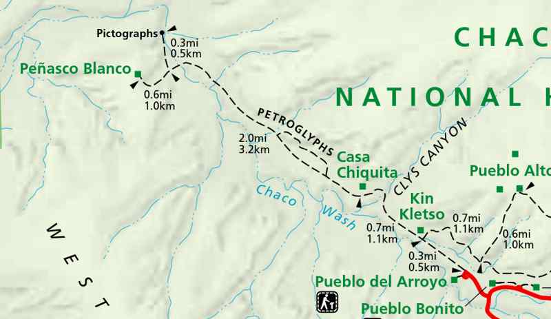 Carte Penasco Blanco Trail