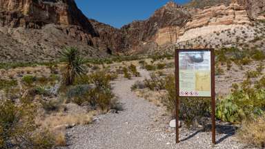 Lower Burro Mesa Pour-off Trail