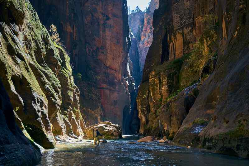 The Narrows trail