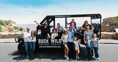 Grand Canyon Air Tour Deluxe with Hummer Grand Canyon Tour