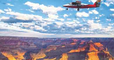 Tour aereo Deluxe del Grand Canyon con Hummer