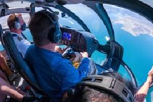 Hin und Rückflug im Privatflugzeug oder Hubschrauber + Skywalk-Eintritt