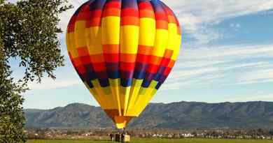 Excursion en montgolfière à Napa Valley