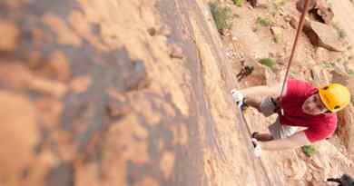 Escalade dans les canyons