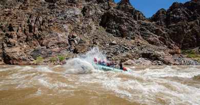 Rafting en eaux vives au Grand Canyon