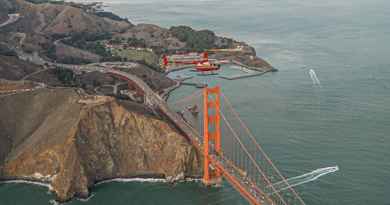 Aventure en hélicoptère au Golden Gate