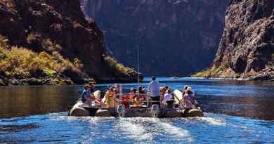 Rafting sur le fleuve Colorado au  Black Canyon