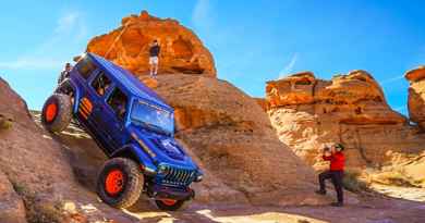 Excursion privée en 4x4 Hell's Revenge Trail