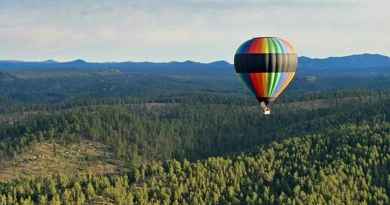 Vol en montgolfière au-dessus des Black Hills
