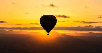 Balades en montgolfière au lever du soleil