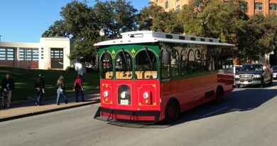 Visite en tramway de John F. Kennedy