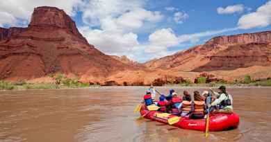 Rafting sur le fleuve Colorado
